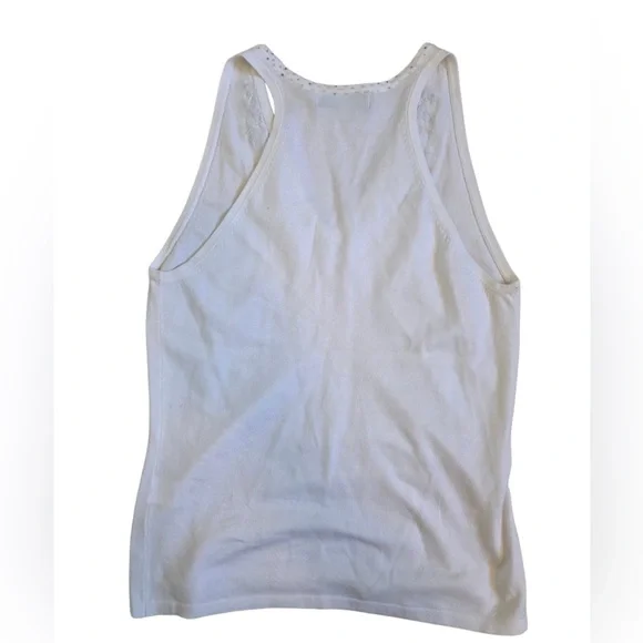 Jade White Skirt with Blue Embroidery and Matching Sleeveless Blouse! - Picture 11 of 11